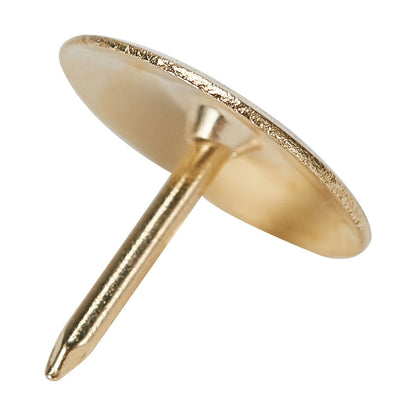 150 Push Pins Drawing Thumb Tacks Gold Map Office School Stationery Note Brass
