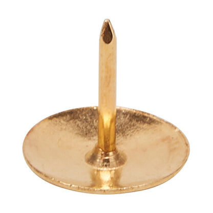 150 Push Pins Drawing Thumb Tacks Gold Map Office School Stationery Note Brass