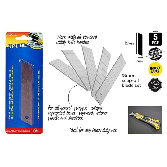 DuraMax 5x Knife Blades Replacement Utility Knife Blade Folding Knife Blades