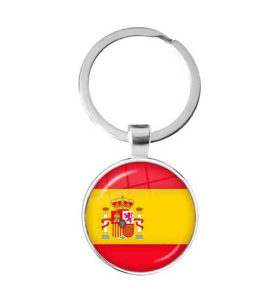 unbranded Keychain Keyring National Flag Spain Espanyol Gift Key Ring