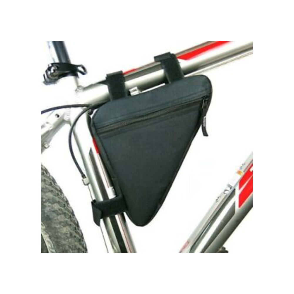 Sporting Accessories Bike Cycling Triangle Bag Front Frame Bicycle Black Pouch