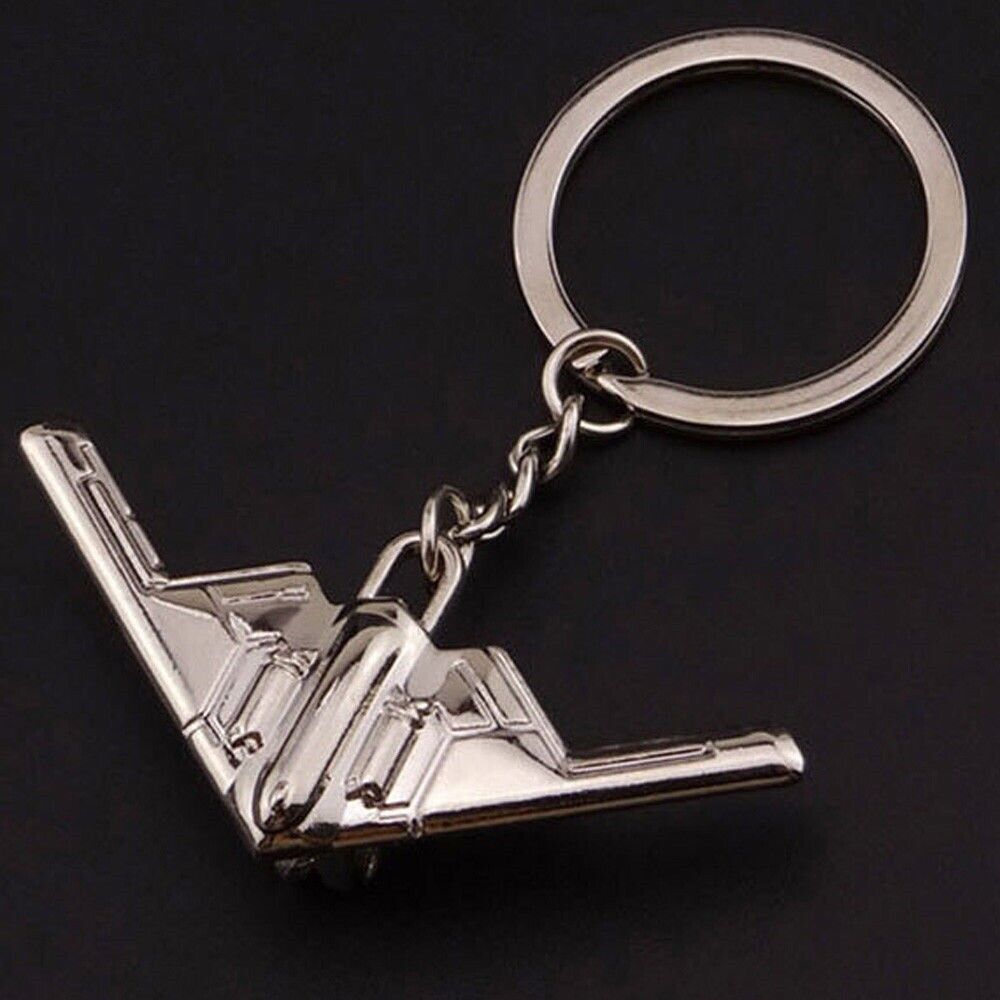 B 2 Bomber Aircraft Keyring Key Chain KeyChain Ring Classic