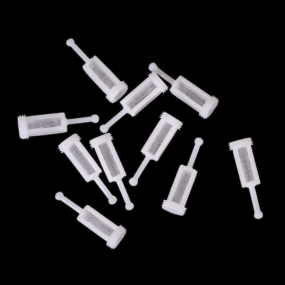 10Pcs/Pack Gravity Feed Spray Gun Pot Paint Filters Mesh 36mm x 11mm Tool LTAU