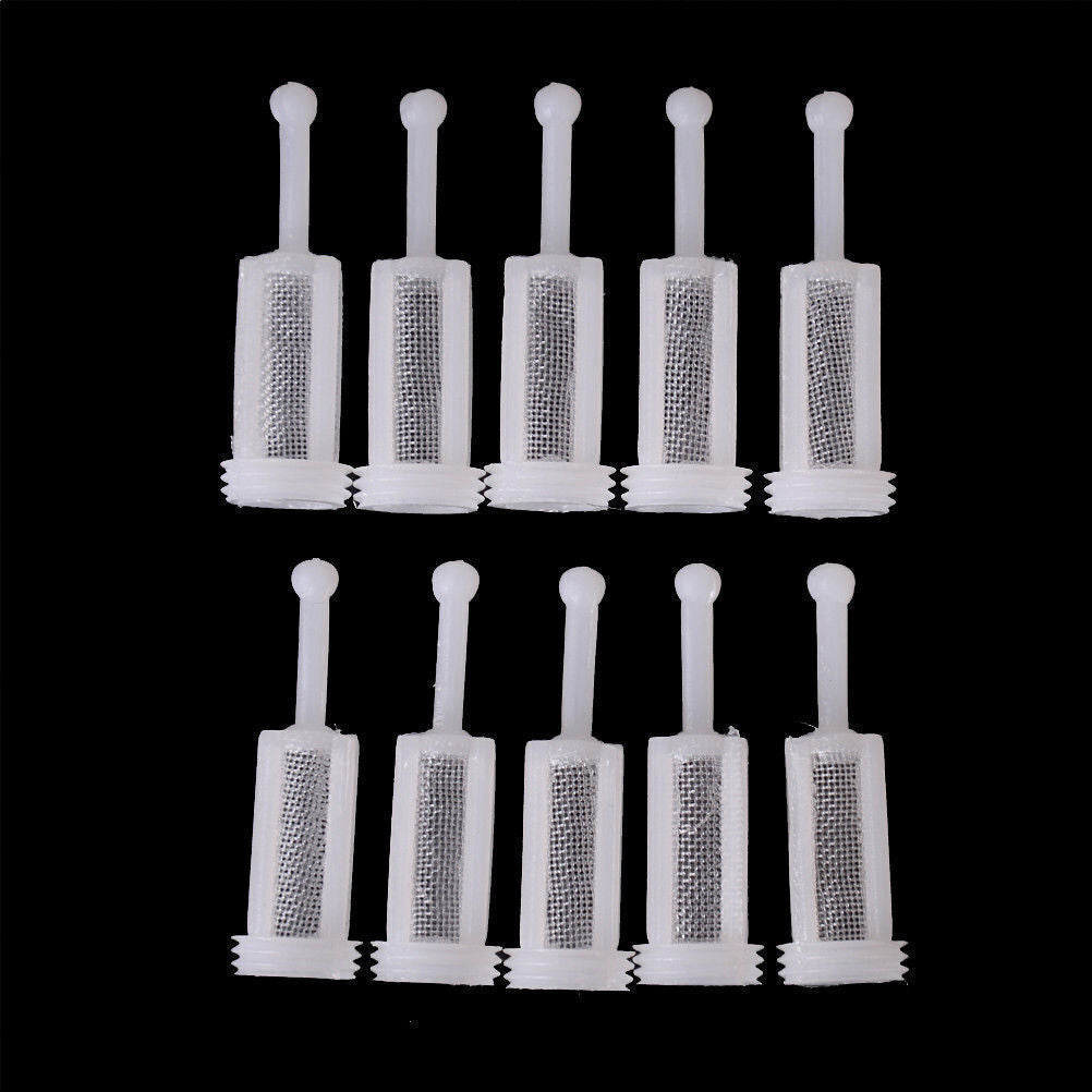 10Pcs/Pack Gravity Feed Spray Gun Pot Paint Filters Mesh 36mm x 11mm Tool LTAU