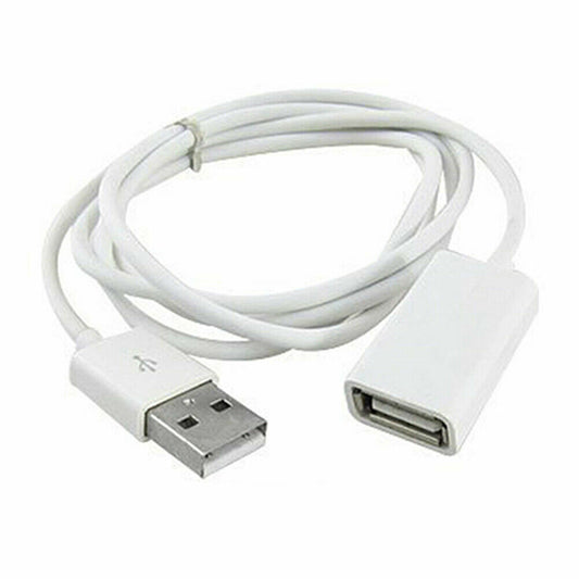 USB Extension Data Cable 2.0 A Male to A Female Long Cord for MacBook & Computer