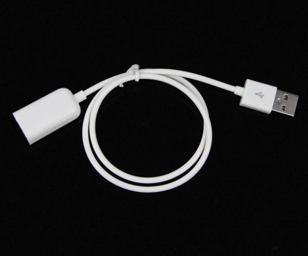 USB Extension Data Cable 2.0 A Male to A Female Long Cord for MacBook & Computer
