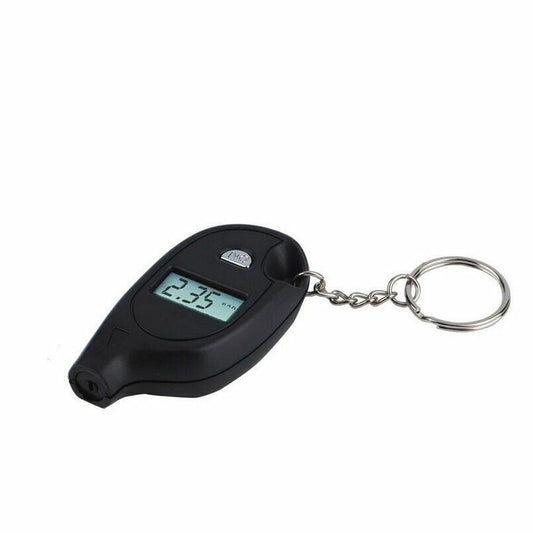 Portable LCD Digital Tire Tyre Air Pressure Gauge Tester Keychain Designs I5