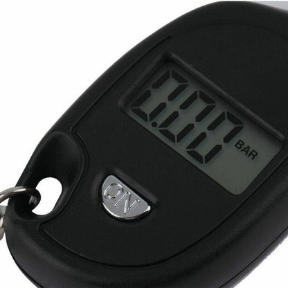 Portable LCD Digital Tire Tyre Air Pressure Gauge Tester Keychain Designs I5