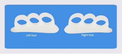 Soft Claw Hammer Foot Toe Gel Pads Separators Crest Straightener Stretcher