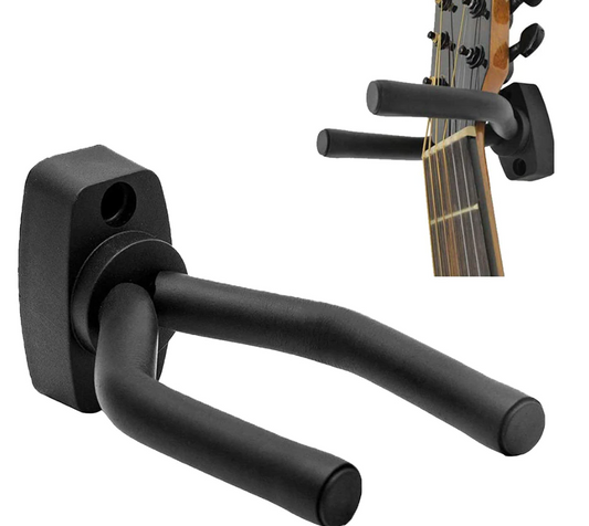 Guitar Hanger Wall Mount Holder Hook Rack Bracket Padded Instrument Display