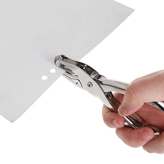 6mm School Office Single Hole Metal Materials Paper Page Scrapbooking Punch