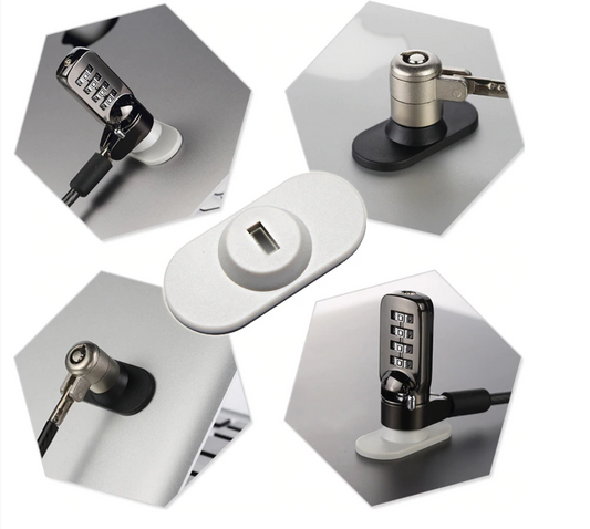 Laptop Tablet Anti-Theft Round Lock Key Hole for IPad Macbook Notebook