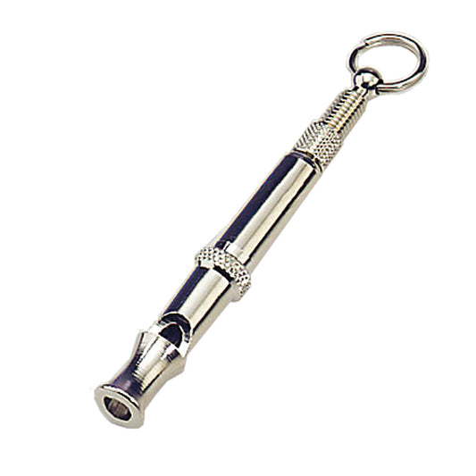 Dog Puppy Pet Training Whistle Ultrasonic Keyring Metal Adjustable Sound