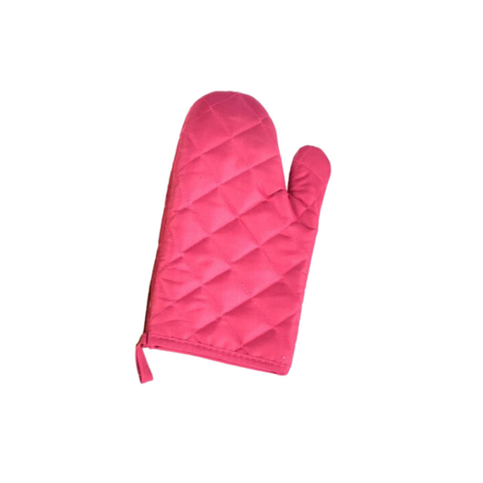 1x Cotton Oven Mitt Glove Heatproof Baking Kitchen Tools Heat Burns One Size
