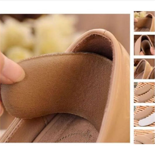 New Pair of Sticky Gel Back Heel Grip Liner Shoe Insert Pad Cushion Insole FT