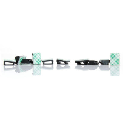 20X Wire Cord Clip Cable Line Holder Tie Fixer Organizer Collect Adhesive Clamp