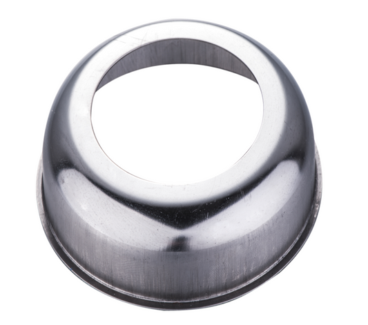 Wall Split Flange Cover Plate Shower Bath Sink Tap Chrome 70mm Stainless Steel