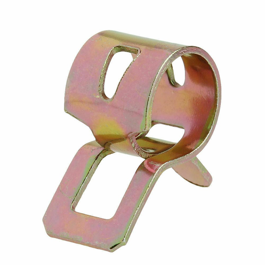 10x 12mm Spring Clip Fuel Line Hose Water Pipe Air Tube Clamps Fastener