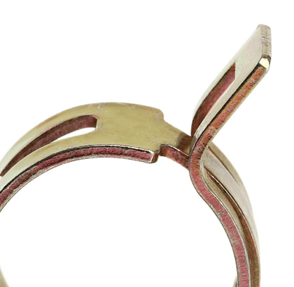 10x 12mm Spring Clip Fuel Line Hose Water Pipe Air Tube Clamps Fastener