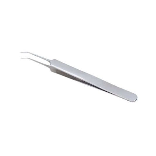 Bend Facial Extractor Blackhead Acne Blemish Remover Tweezers Needle Tool