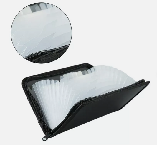 Small Expandable Document File Folder Accordion Folder for Tickets Receipts