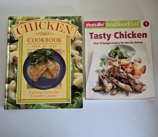 2x Tasty Chicken Cookbook Step-by-step Cuisines