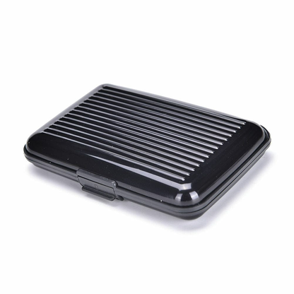 Aluminum Metal Waterproof Box Case Business Credit Card Holder Wallet RFID