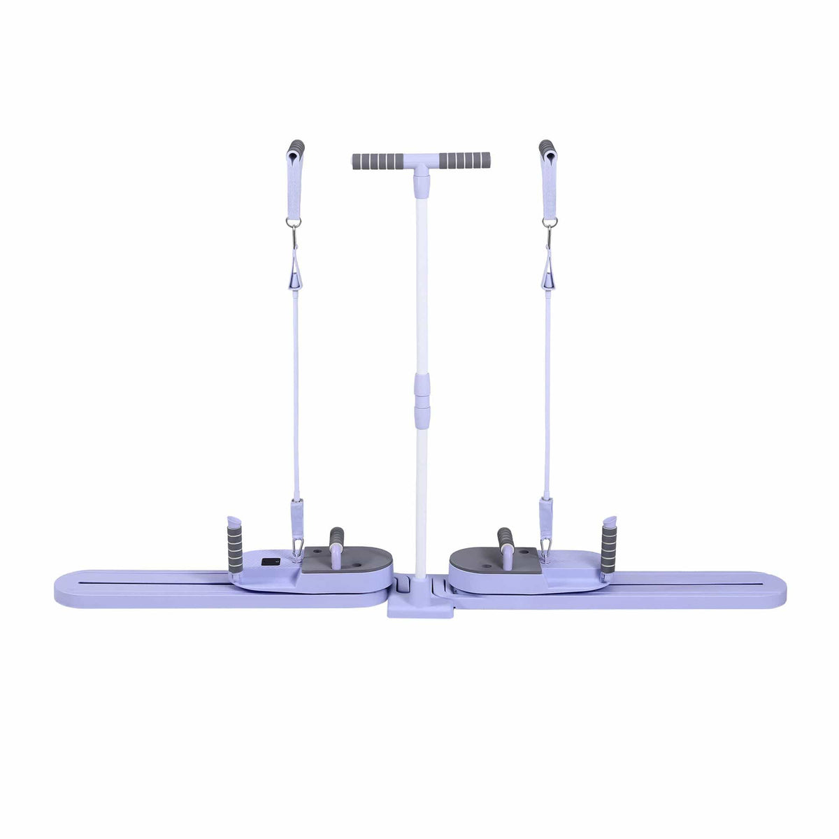 Alona.com.au Sports & Fitness > Exercise, Gym & Fitness > Yoga & Pilates Everfit Abdominal Trainer Machine Core Glider Split Home Gym Equipment Purple
