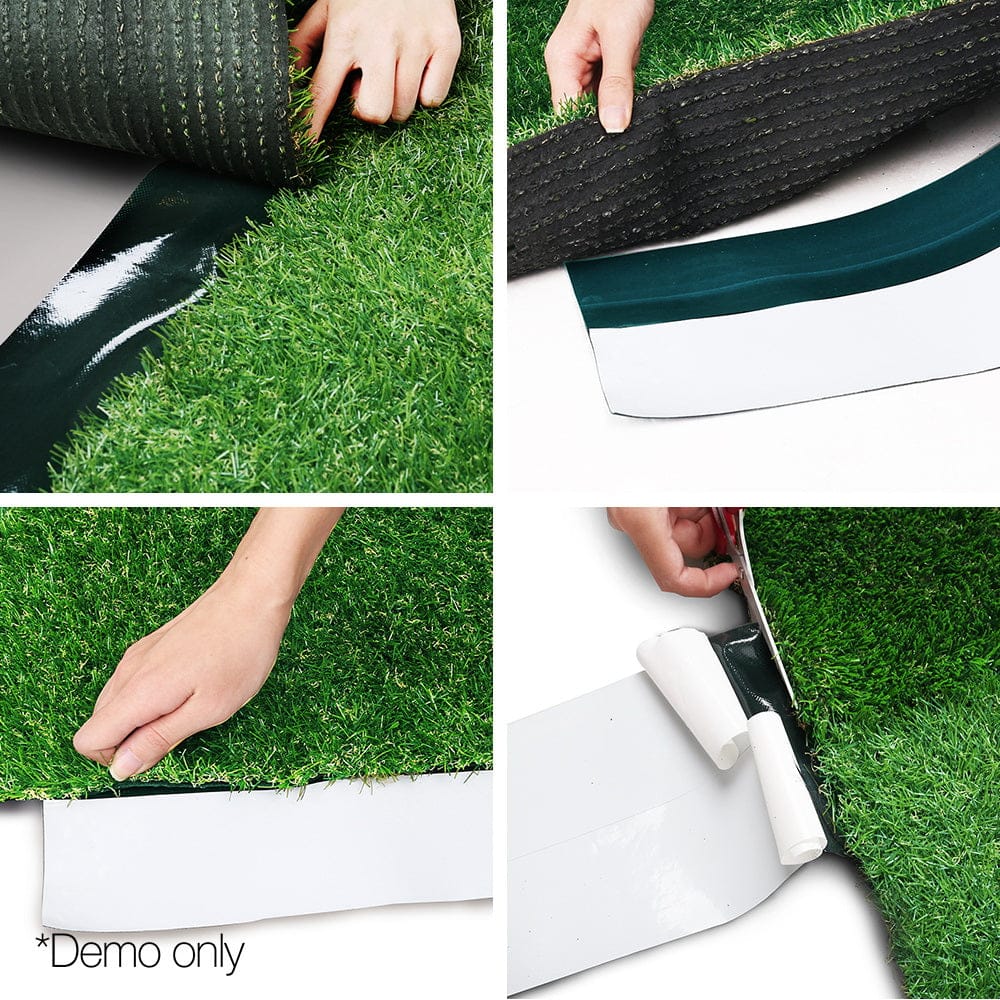 Prime Turf Artificial Grass 15cmx20m Synthetic Self Adhesive Turf Joining Tape Weed Mat