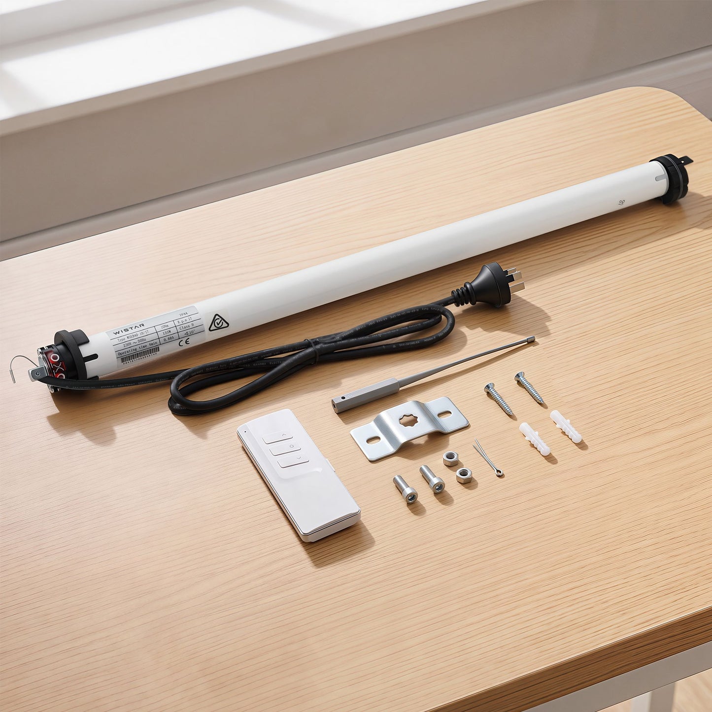 Instahut Pivot Arm Awning Motor Replacement Kit With Remote Control
