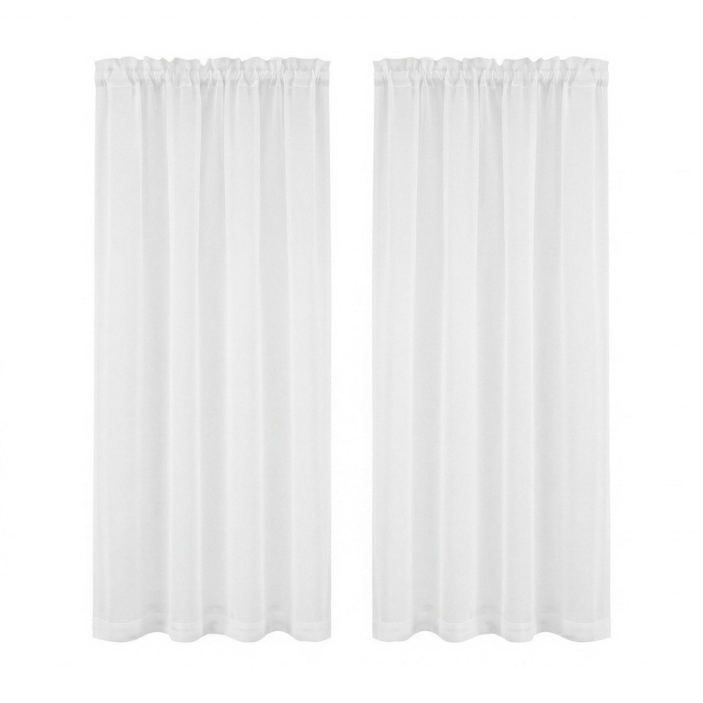 Artiss Blockout Curtains 2X 132x160cm Light Filtering Window Drapes Rod Pocket