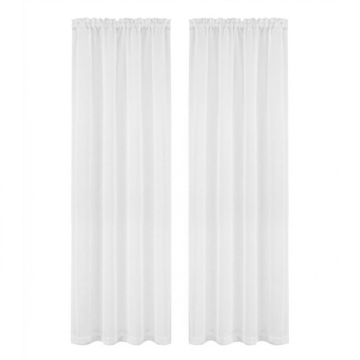 Artiss Blockout Curtains 2X 132x213cm Light Filtering Window Drapes Rod Pocket