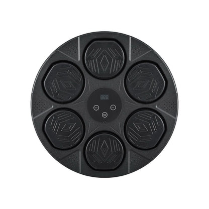 Everfit Music Boxing Machine Bluetooth Wall-Mounted Punch Target with LED Display & Gloves