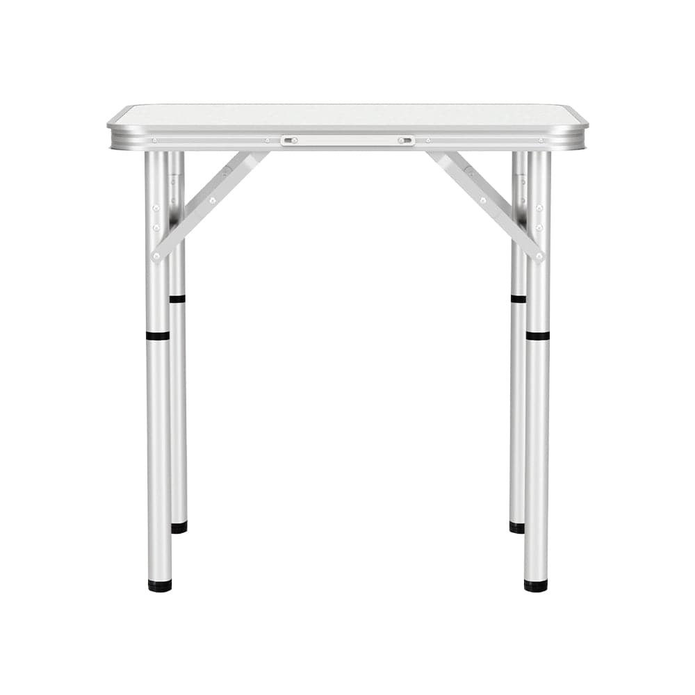 Weisshorn Folding Camping Table 60CM Adjustable Portable Outdoor Picnic Desk