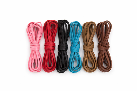 6Pk 1M PU Faux Leather Strips Straps DIY Arts Craft Sewing Handmade Ribbon