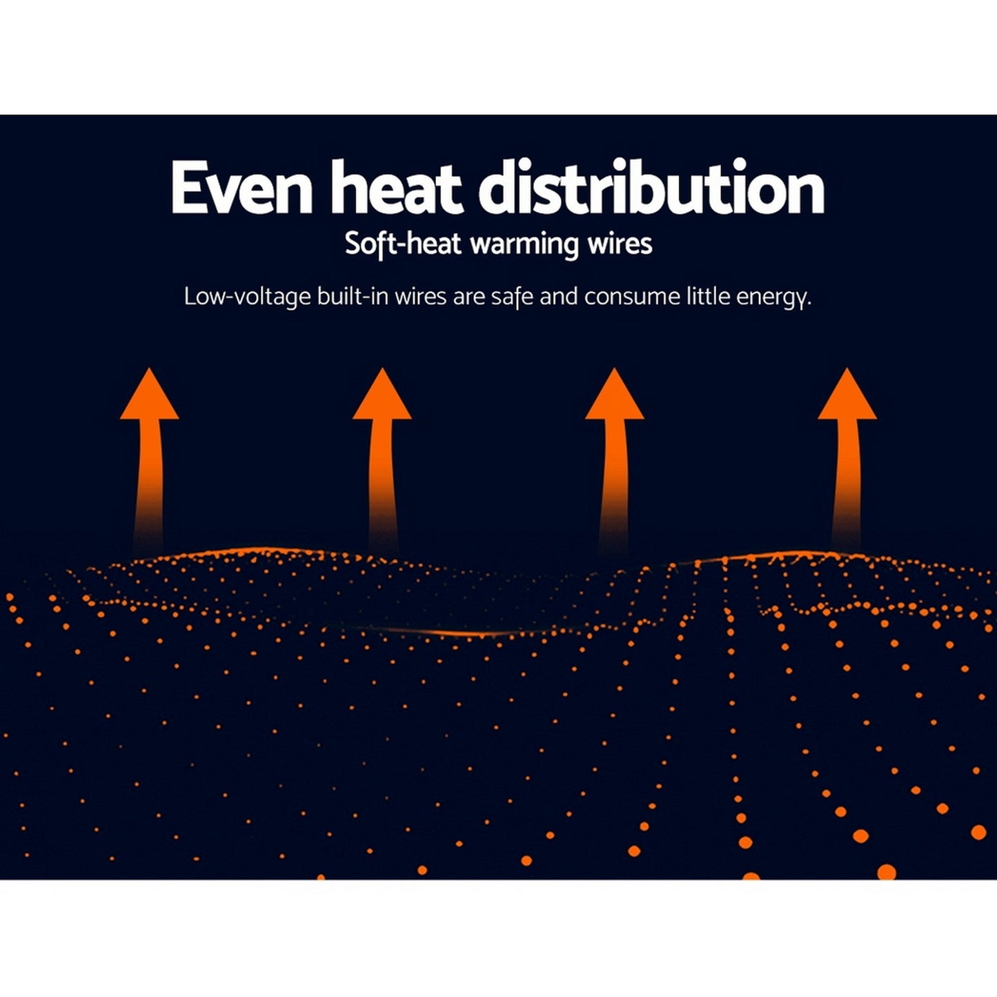 Giselle Bedding Heated Electric Throw Rug Fleece Sunggle Blanket Washable Silver