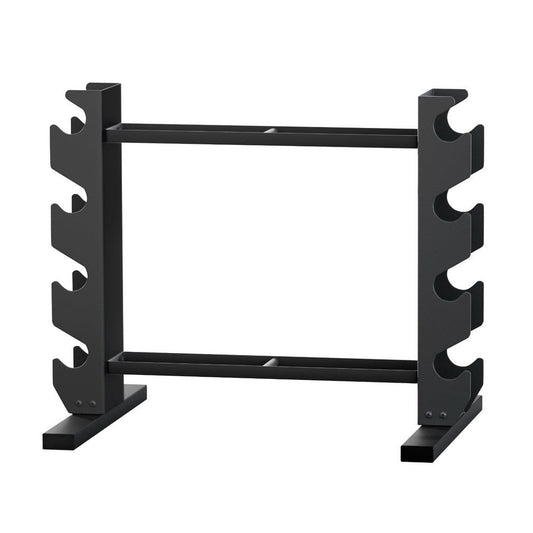 Everfit Dumbbells Rack Dumbbell Kettlebell Stand Home Gym Storage 200kg Capacity