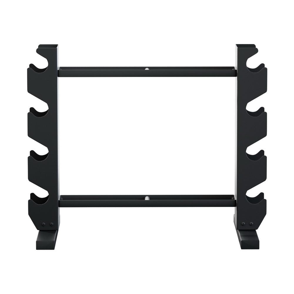 Everfit Dumbbells Rack Dumbbell Kettlebell Stand Home Gym Storage 200kg Capacity