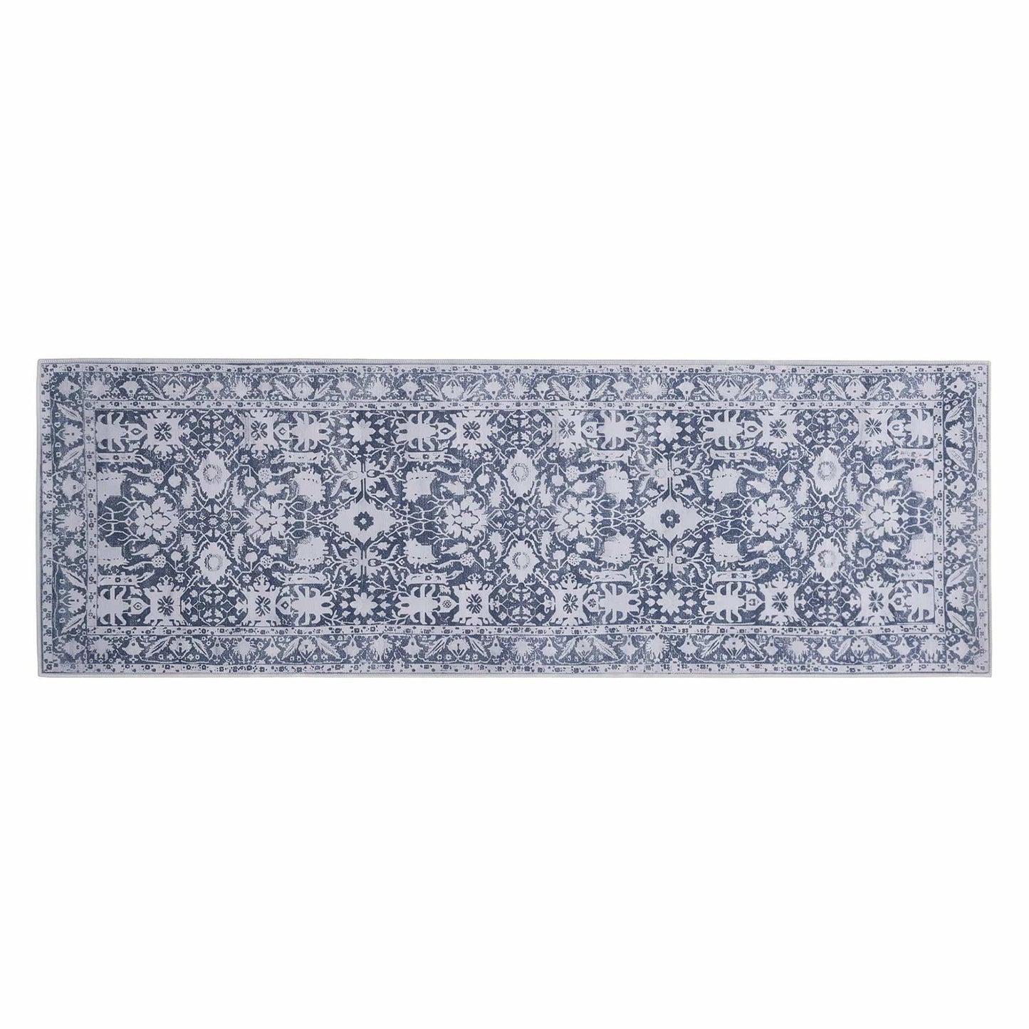 Artiss 60 x 180 cm Runner Rugs for Hallway Bedroom Pad-Free Dense Dot Backing Stops Slipping & Robot Vacuum Friendly, Vintage Carpet for Reading Nook Dining Area, 100% Polyester Washable
