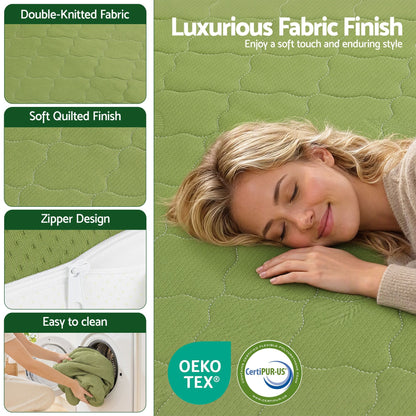 Alona.com.au Furniture > Mattresses > Single Mattress Giselle Folding Mattress Single 8cm Foldable Camping Travel Roll-Up Floor Bed