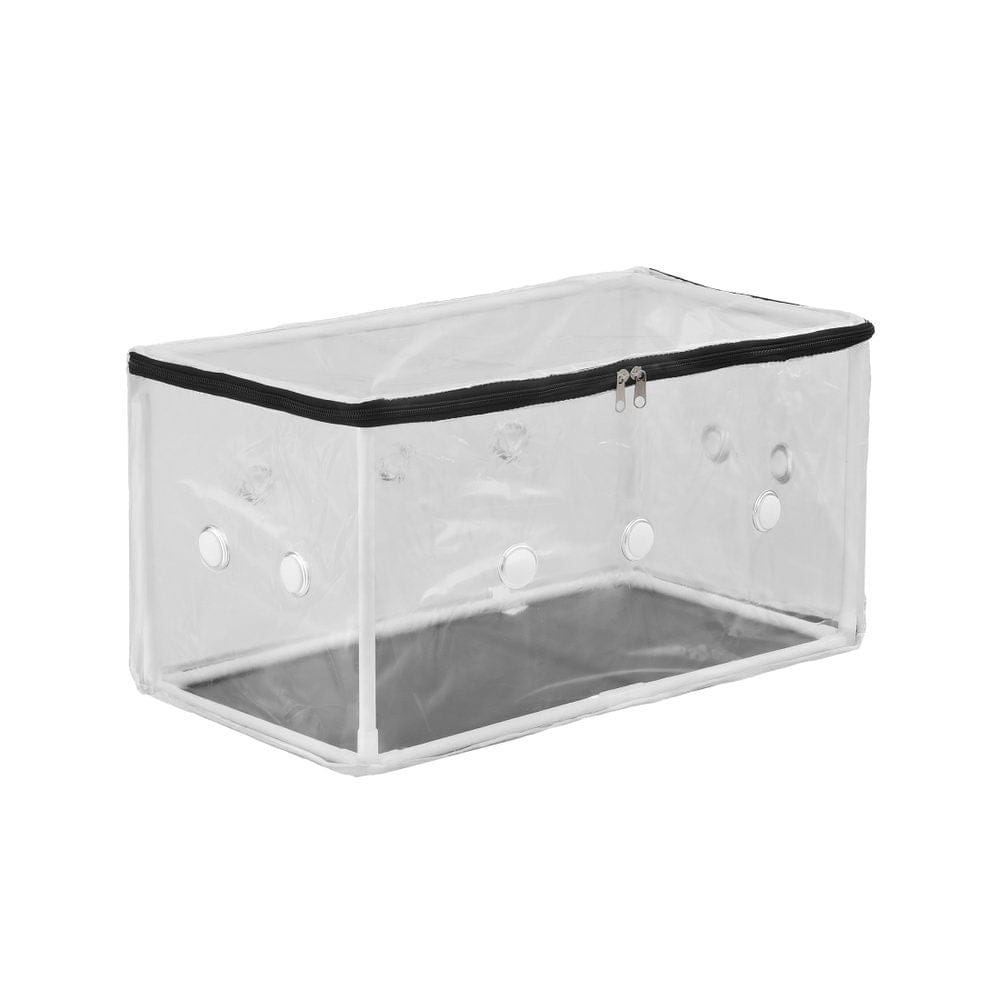 Green Fingers Mini Greenhouse 50x25x25cm PVC Cover for Mushrooms Succulents