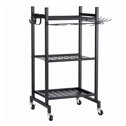 Gardeon Garden Tool Organizer with Wheels Heavy Duty Garage Yard Storage Cart