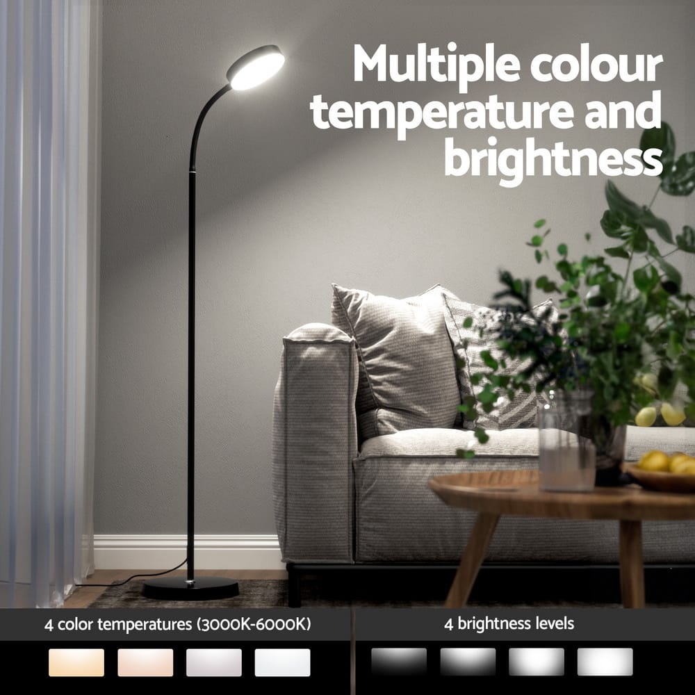 Artiss Home & Garden > Lighting > Floor Lamps Artiss LED Floor Lamp Remote Adjustable Light Stand Home Living Room Reading