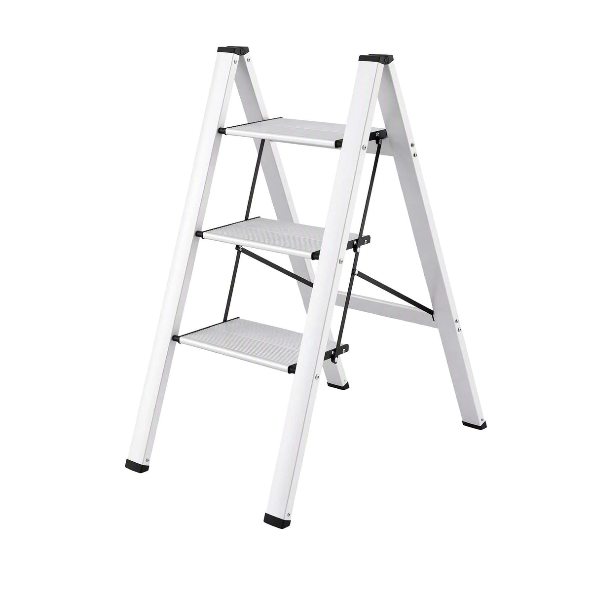 Alona.com.au Tools > Industrial Tools > Ladders & Scaffolding Giantz 3 Step Ladder Multi-Purpose Folding Aluminium Light Weight Platform