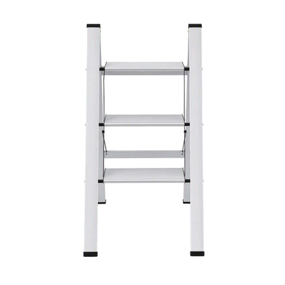 Alona.com.au Tools > Industrial Tools > Ladders & Scaffolding Giantz 3 Step Ladder Multi-Purpose Folding Aluminium Light Weight Platform