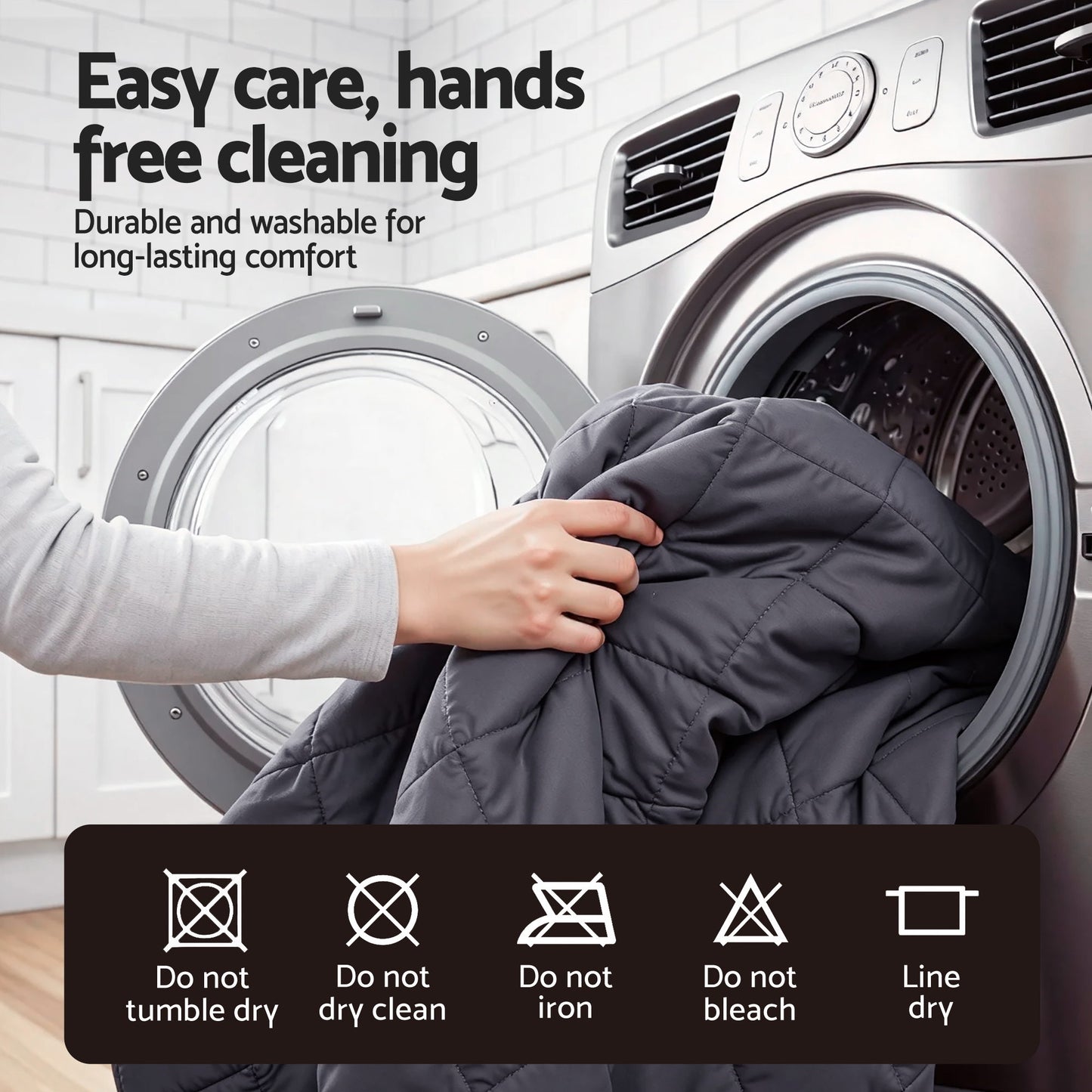 Giselle Water-Resistant Mattress Protector Microfiber 360° Fit Queen