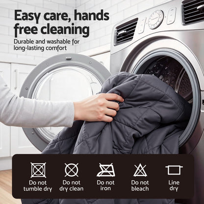 Giselle Water-Resistant Mattress Protector Microfiber 360° Fit Queen