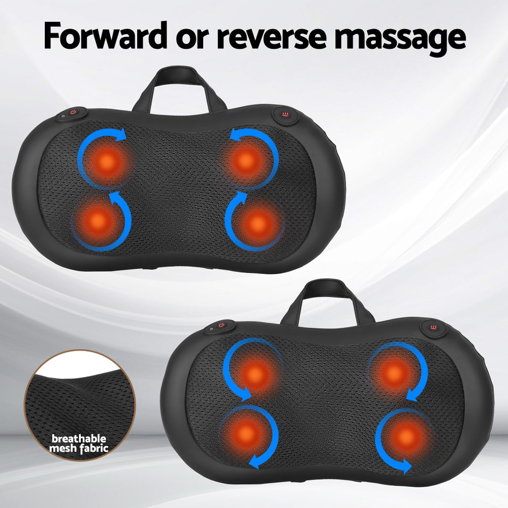 Livemor Neck Massager With Heat Kneading Back Massager