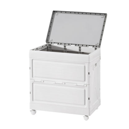 Gardeon 159L Outdoor Storage Box Stackable Cupboard Camping Organizer Wheels