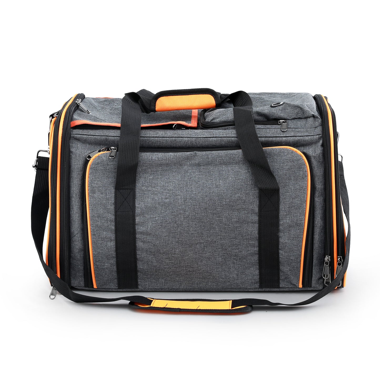 i.Pet Pet Carrier Bag Foldable Expandable Dog Cat Travel Cage Portable Car Kennel